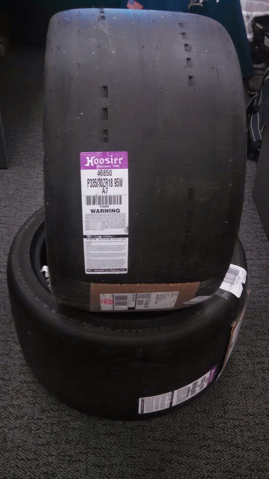 YAW MOMENT RACING New 335/30ZR18 Hoosier A7s for Sale + Used Hoosier